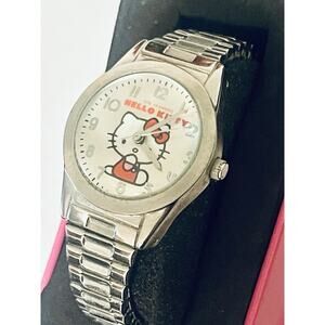 Hello Kitty Quartz Watch Sanrio HK1388 with Tin EXCEPTIONAL
